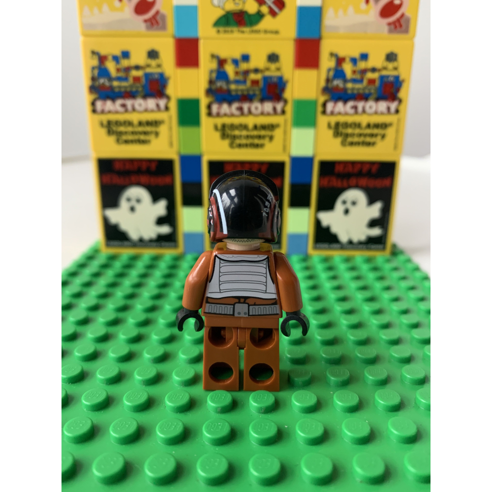 二手 樂高 LEGO 星際大戰 75102 飛行員 駕駛員 駕駛兵 sw0658-細節圖3