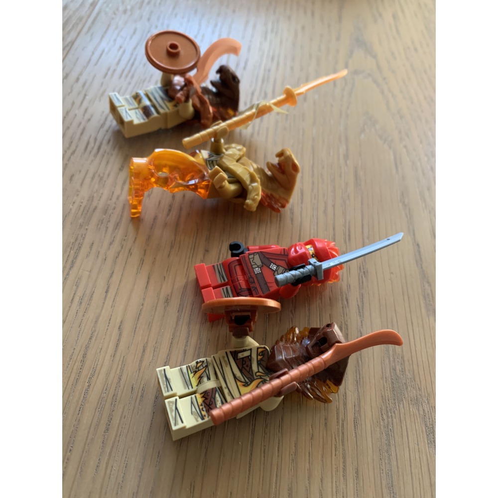 二手 樂高 LEGO 旋風忍者 火焰牙 眼鏡蛇 蛇王 蛇族 70674-細節圖4