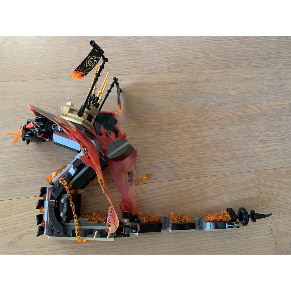 二手 樂高 LEGO 旋風忍者 火焰牙 眼鏡蛇 蛇王 蛇族 70674-細節圖6