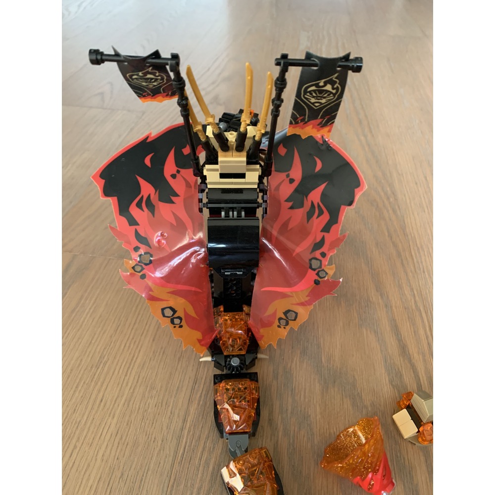 二手 樂高 LEGO 旋風忍者 火焰牙 眼鏡蛇 蛇王 蛇族 70674-細節圖8