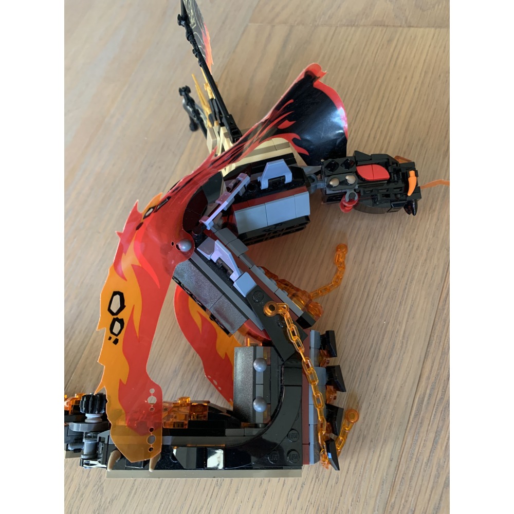 二手 樂高 LEGO 旋風忍者 火焰牙 眼鏡蛇 蛇王 蛇族 70674-細節圖9