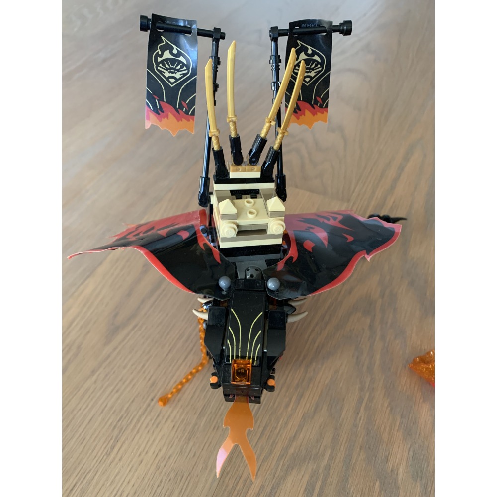二手 樂高 LEGO 旋風忍者 火焰牙 眼鏡蛇 蛇王 蛇族 70674-細節圖10