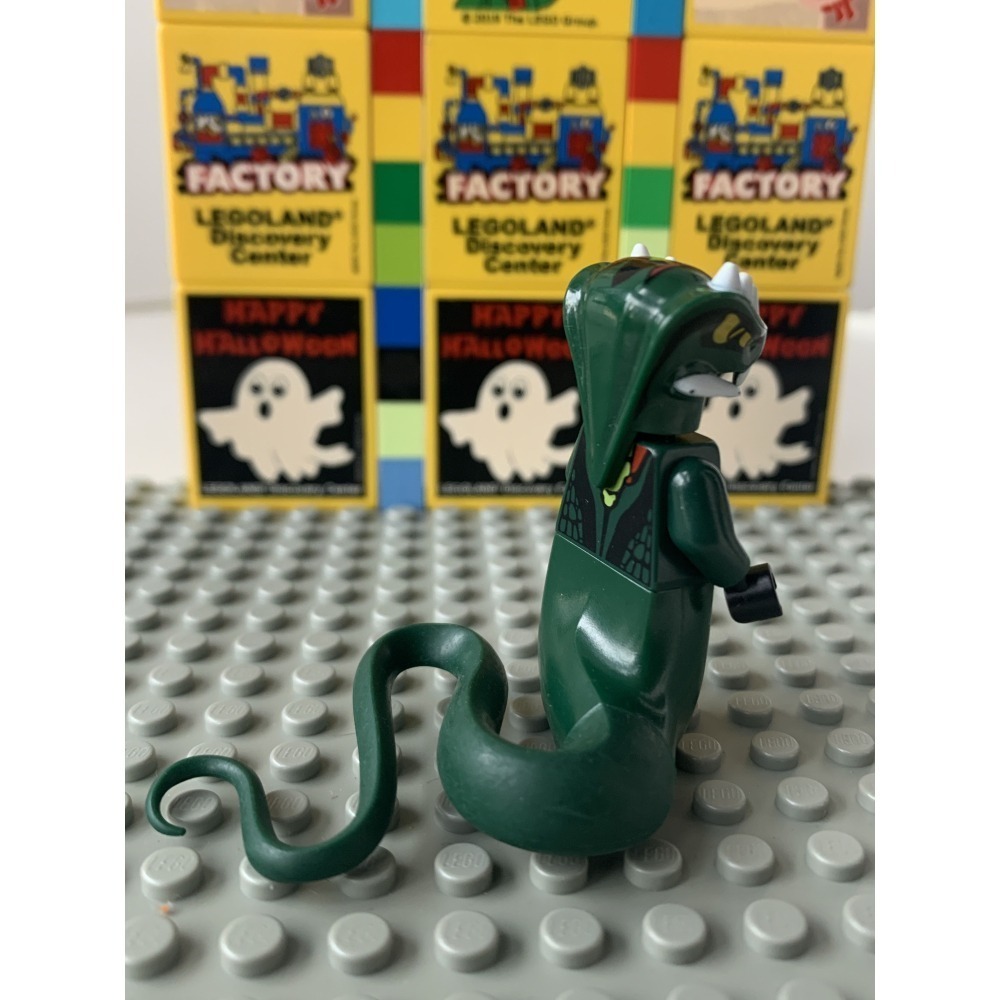 二手 樂高 LEGO 旋風忍者 綠蛇王 9450 njo066 右手有鬆動-細節圖3