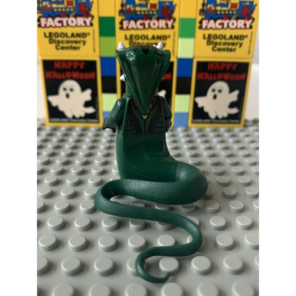 二手 樂高 LEGO 旋風忍者 綠蛇王 9450 njo066 右手有鬆動-細節圖4