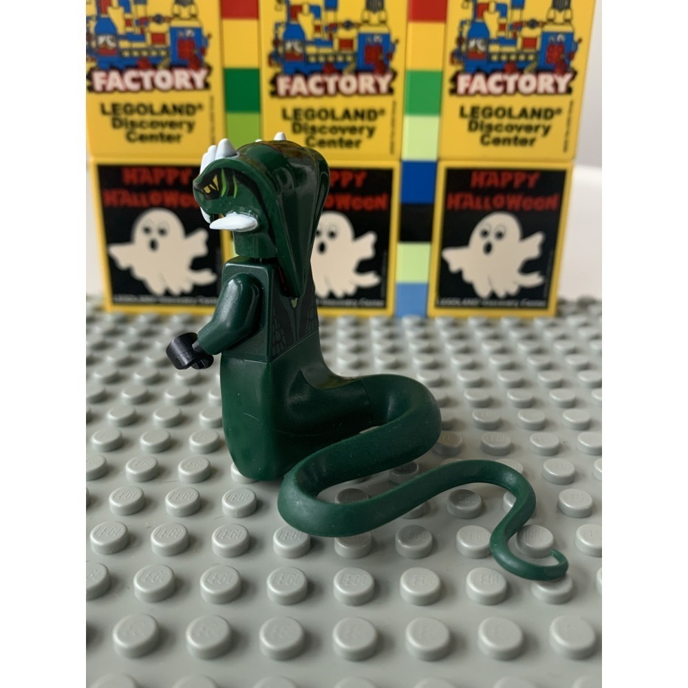 二手 樂高 LEGO 旋風忍者 綠蛇王 9450 njo066 右手有鬆動-細節圖5