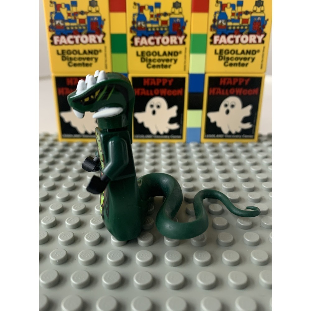 二手 樂高 LEGO 旋風忍者 綠蛇王 9450 njo066 右手有鬆動-細節圖6