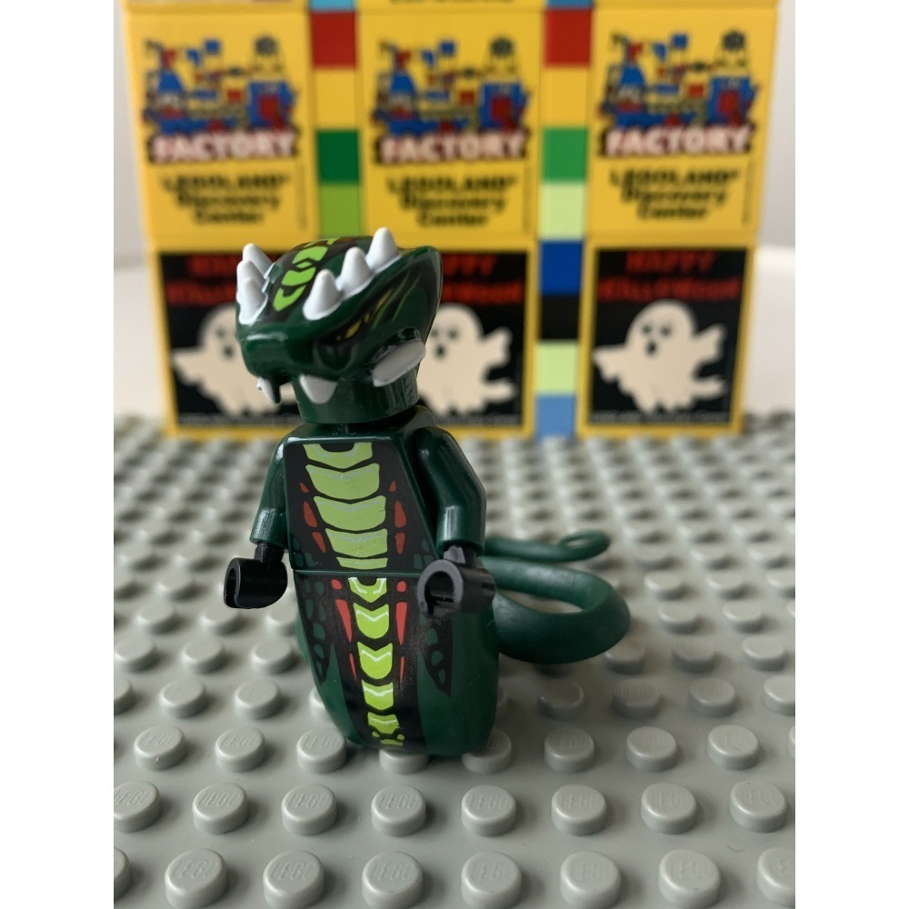 二手 樂高 LEGO 旋風忍者 綠蛇王 9450 njo066 右手有鬆動-細節圖7