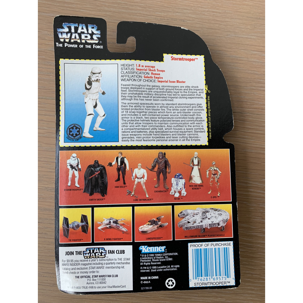星際大戰 Kenner 老吊卡 Stormtrooper-細節圖2