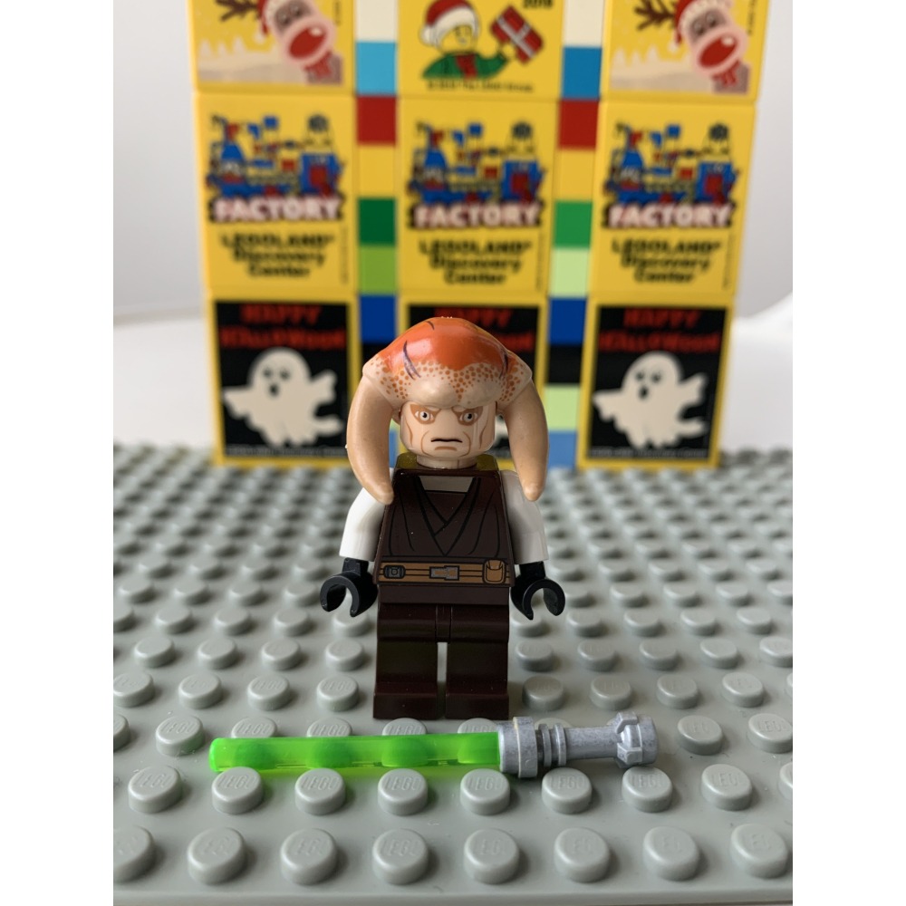 二手 樂高 LEGO 星際大戰 絕地武士 Saesee Tiin 薩耶西·丁長老會 sw0308-細節圖2