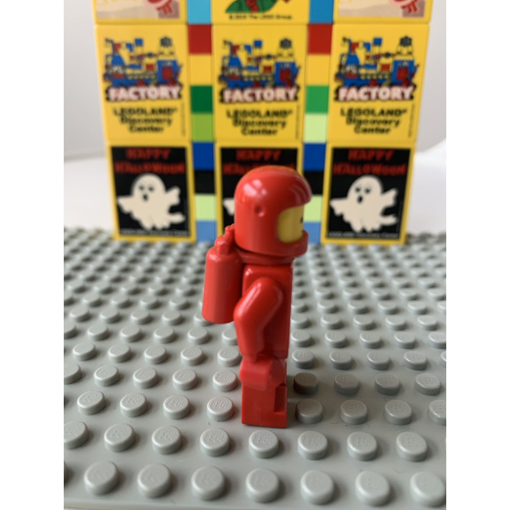 二手 樂高 LEGO 城市 紅色太空人 太空人 經典-細節圖2