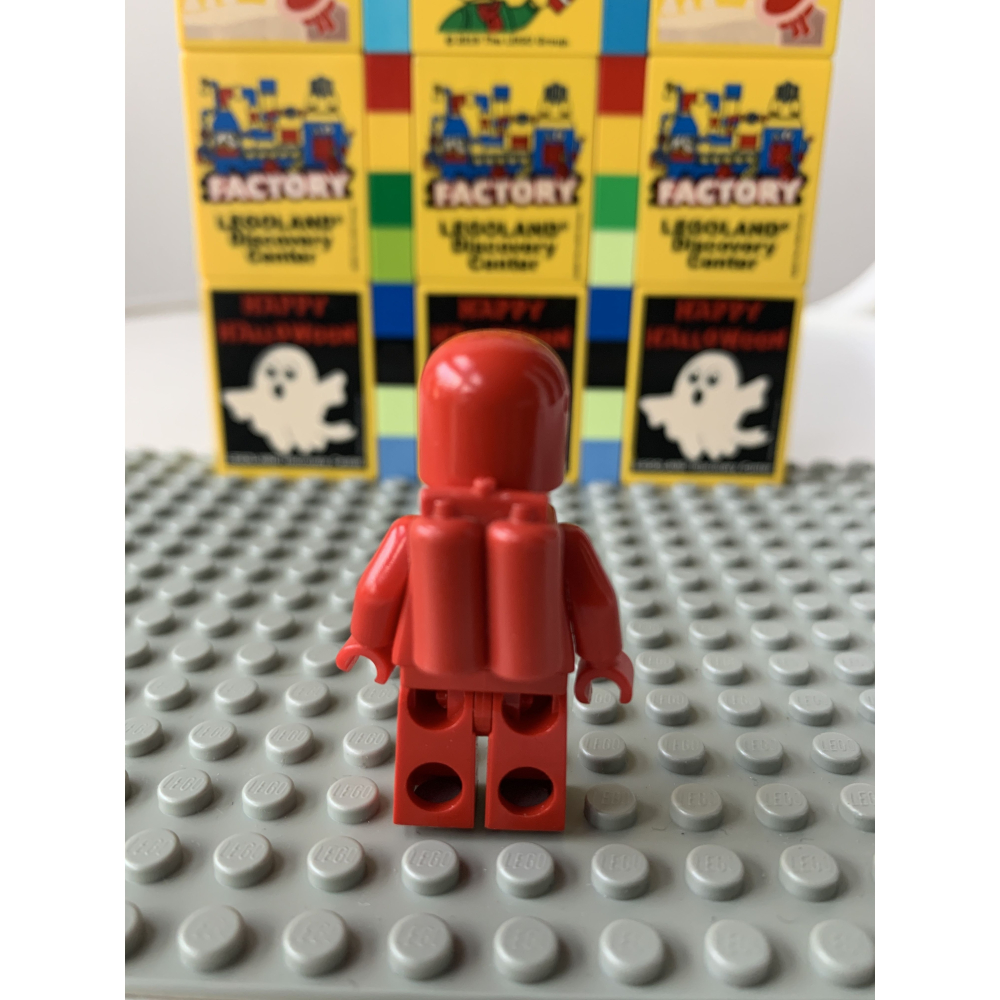 二手 樂高 LEGO 城市 紅色太空人 太空人 經典-細節圖3