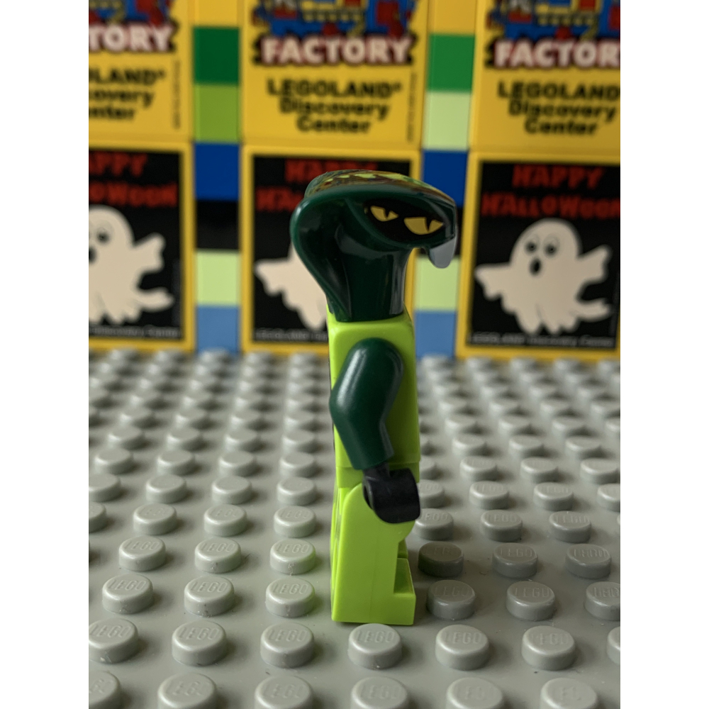 二手 樂高 LEGO 旋風忍者 NINJAGO 綠色 蛇族 蛇兵 小兵 njo498-細節圖2