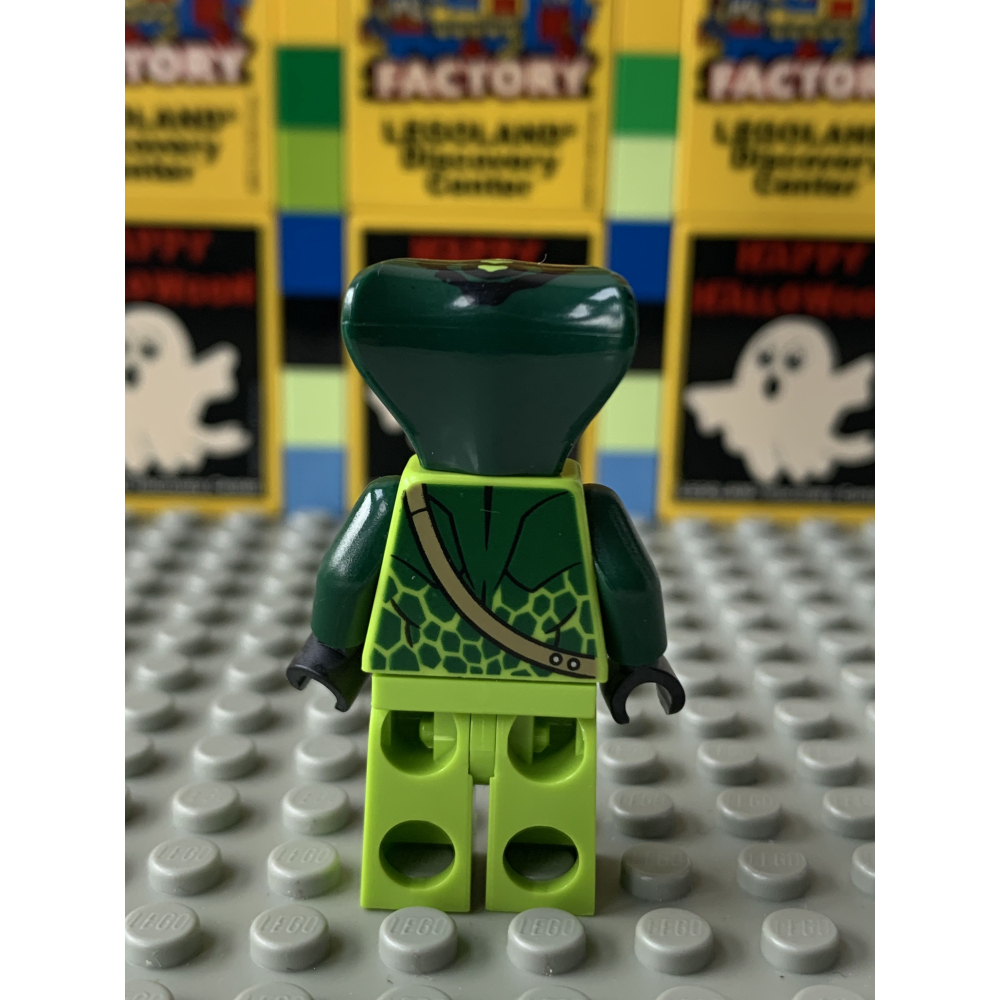二手 樂高 LEGO 旋風忍者 NINJAGO 綠色 蛇族 蛇兵 小兵 njo498-細節圖3