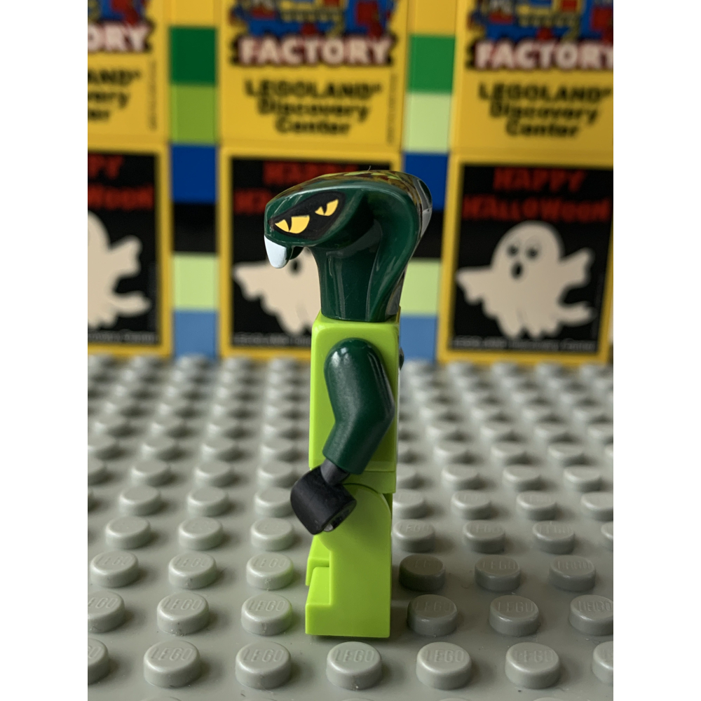 二手 樂高 LEGO 旋風忍者 NINJAGO 綠色 蛇族 蛇兵 小兵 njo498-細節圖4