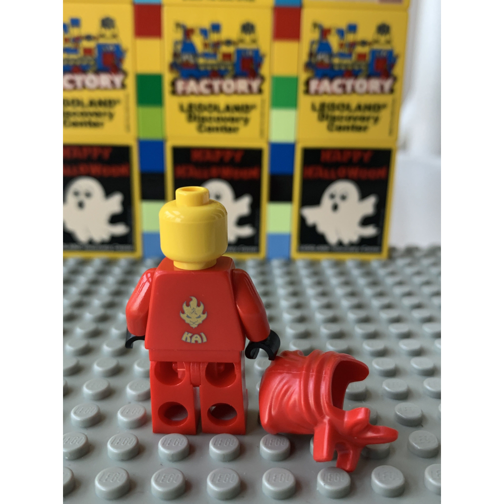 二手 樂高 LEGO 旋風忍者 2507 2254 2518 紅忍 凱 Kai DX njo009 龍服凱-細節圖7