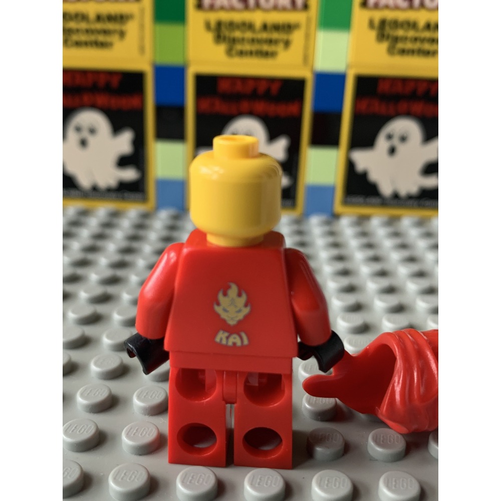 二手 樂高 LEGO 旋風忍者 2507 2254 2518 紅忍 凱 Kai DX njo0009 龍服-細節圖8