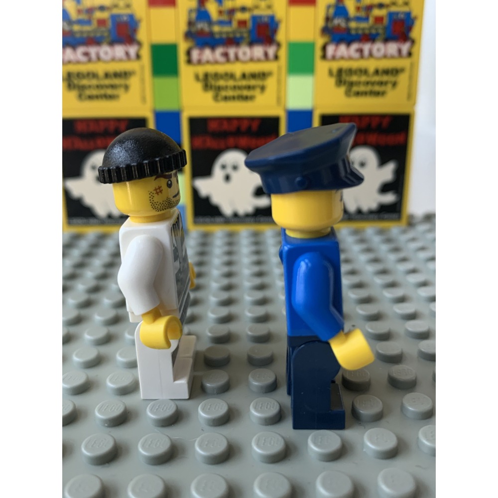 二手 樂高 LEGO 警察 小偷 編號2-細節圖2
