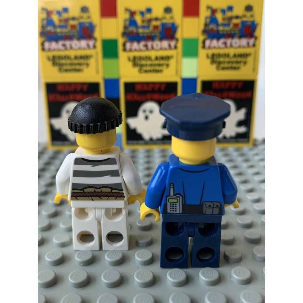 二手 樂高 LEGO 警察 小偷 編號2-細節圖3