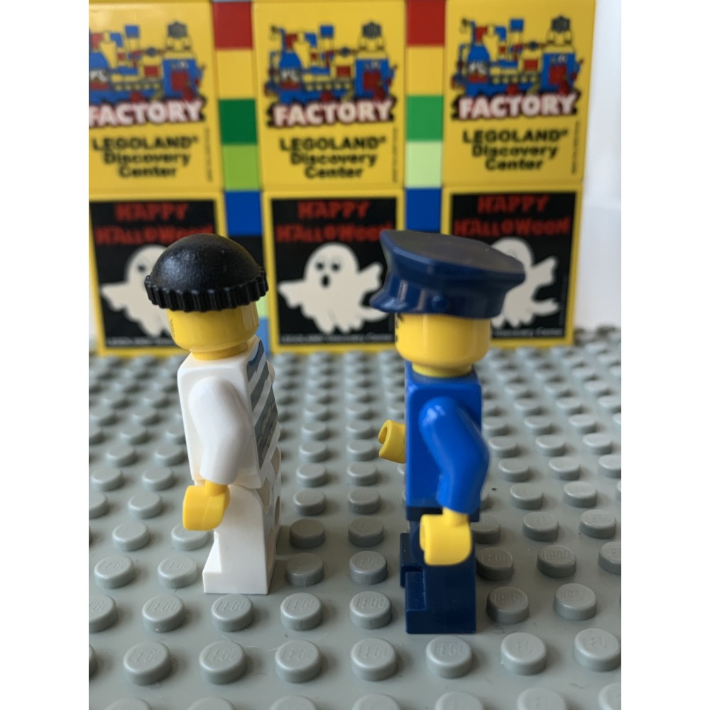 二手 樂高 LEGO 警察 小偷 編號2-細節圖4