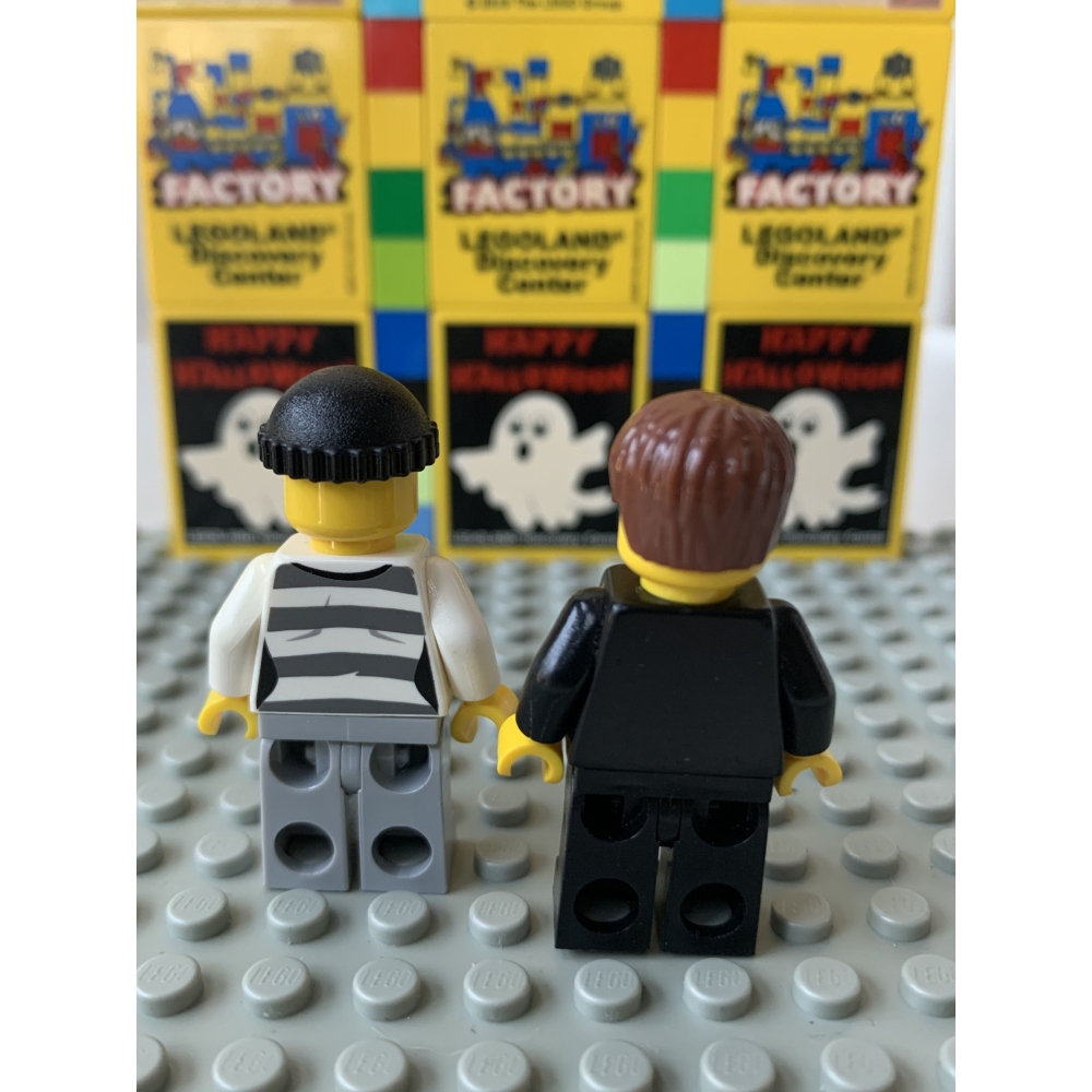 二手 樂高 LEGO 警察 小偷 編號10-細節圖3