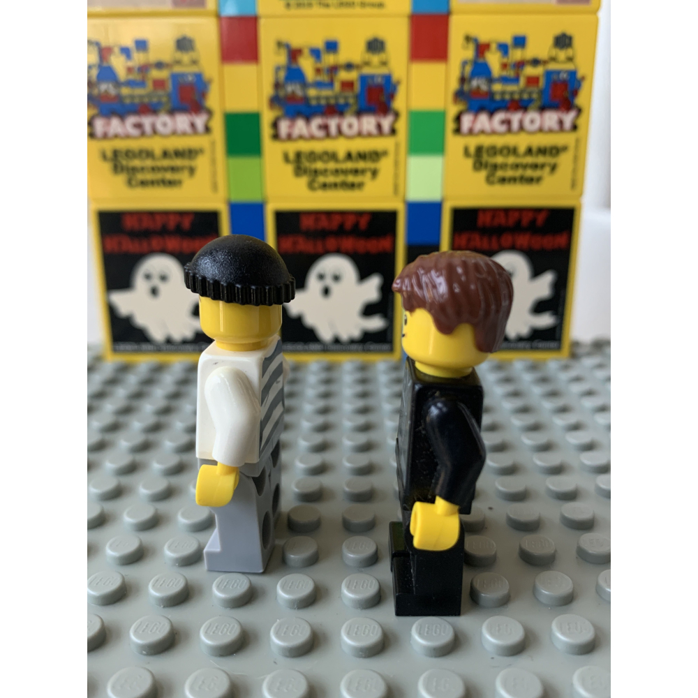 二手 樂高 LEGO 警察 小偷 編號10-細節圖4
