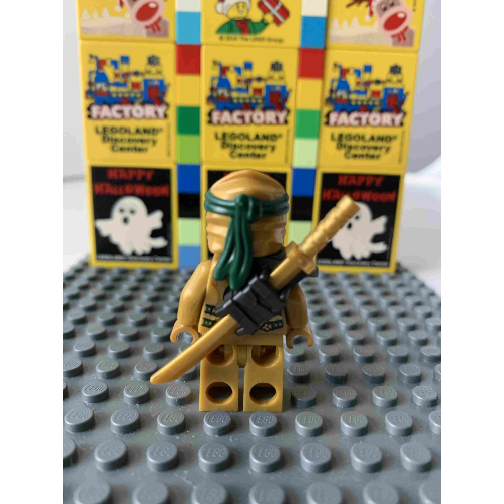 二手 樂高 LEGO 70666 旋風忍者 黃金忍者 勞埃德-細節圖3
