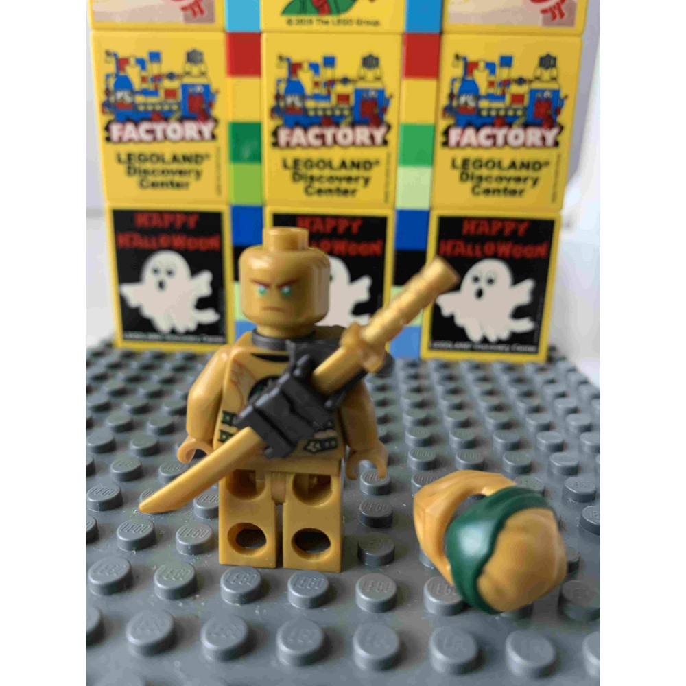 二手 樂高 LEGO 70666 旋風忍者 黃金忍者 勞埃德-細節圖7