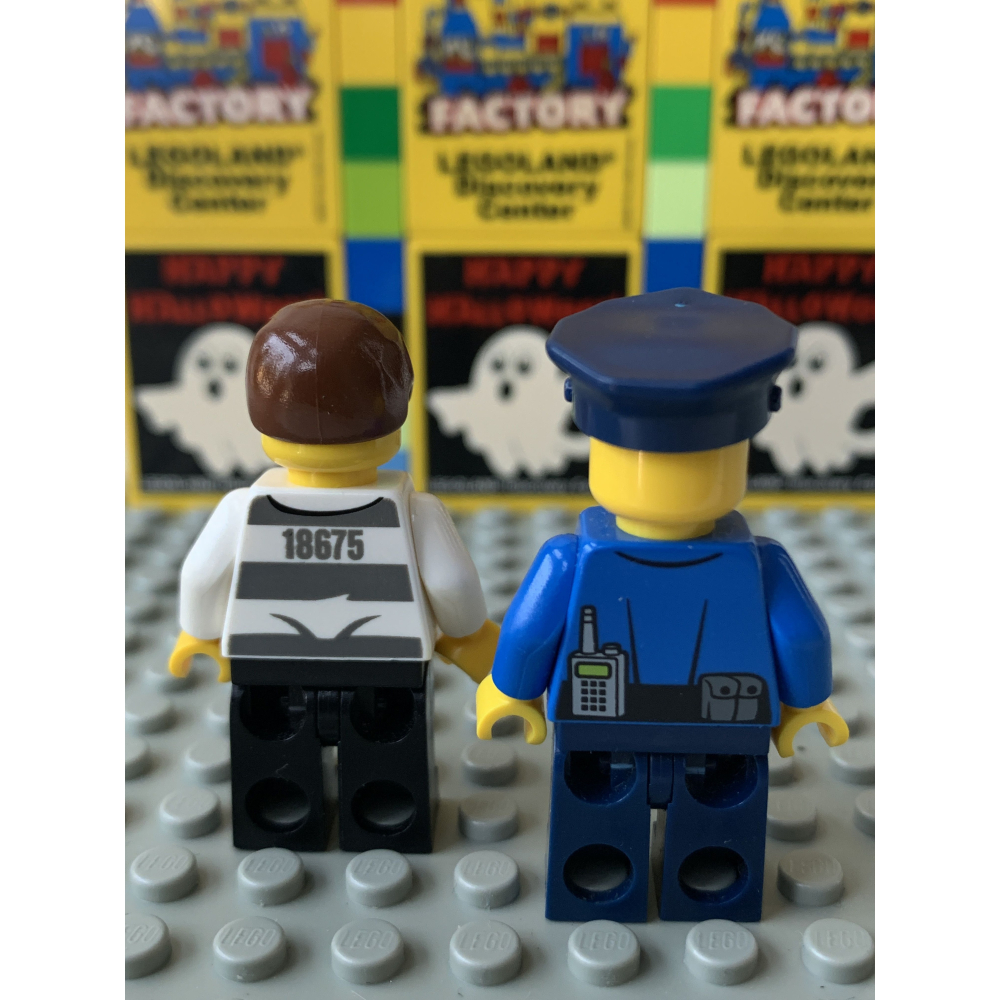 二手 樂高 lego 城市 警察 小偷 編號15-細節圖3