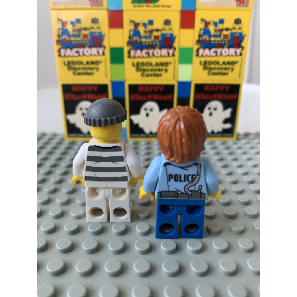 二手 樂高 lego 城市 警察 小偷 編號16-細節圖3