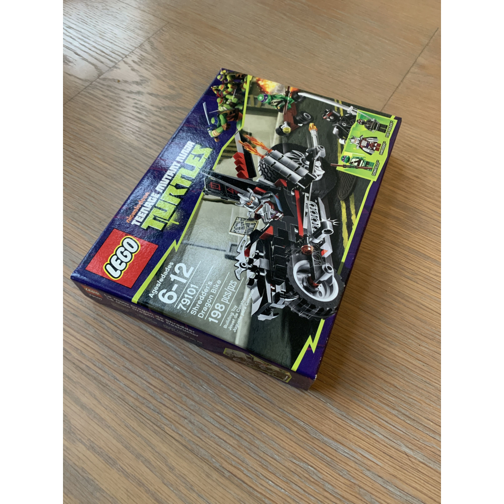 樂高 LEGO 忍者龜 79101 許瑞德 施萊德 猛龍機車-細節圖2