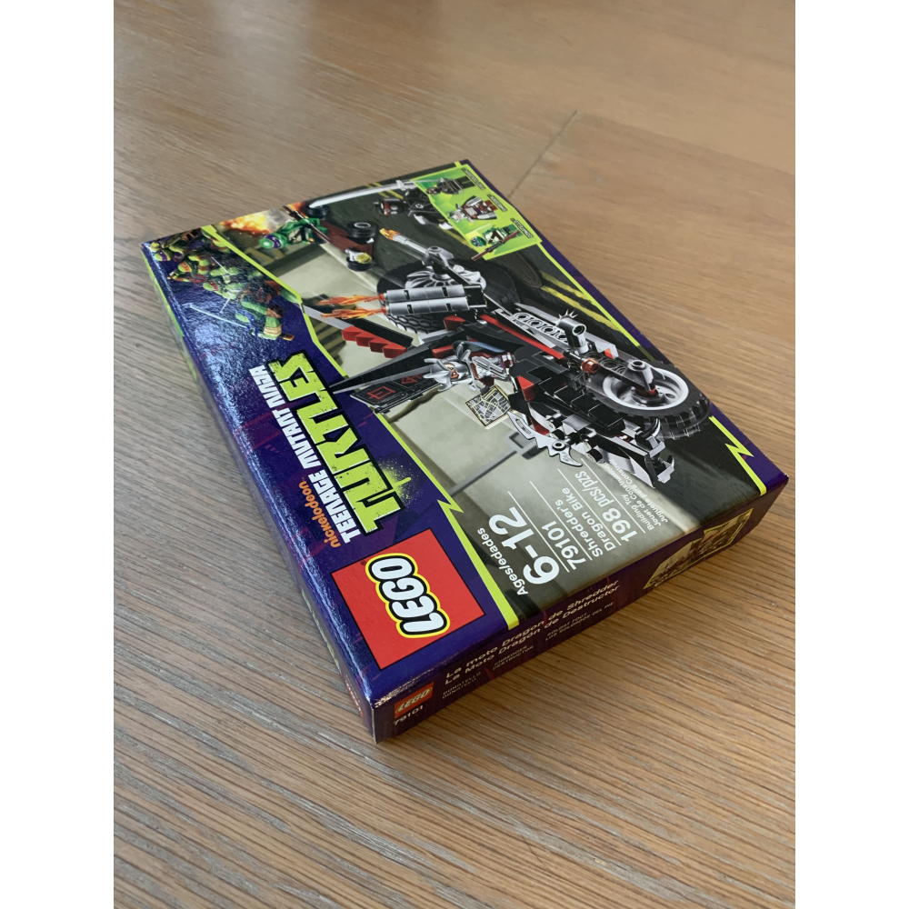 樂高 LEGO 忍者龜 79101 許瑞德 施萊德 猛龍機車-細節圖3