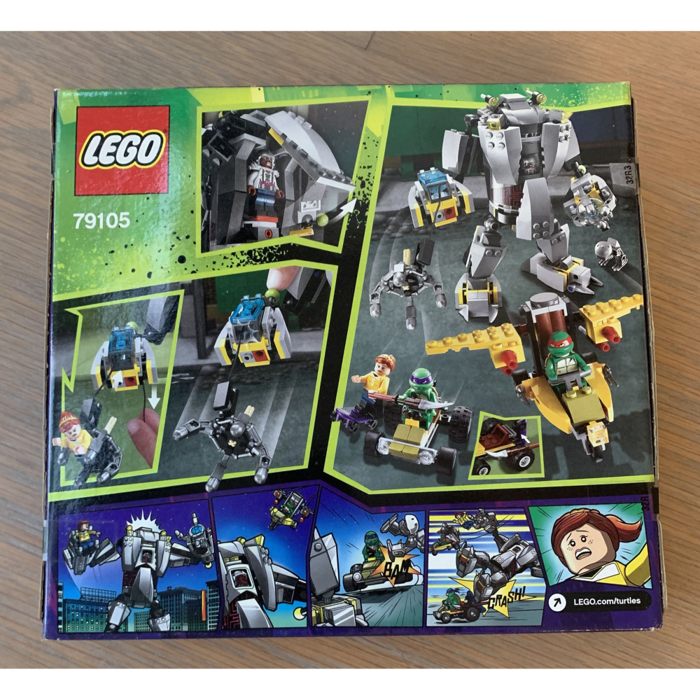 樂高 LEGO 忍者龜 79105 巴克斯機器人暴動-細節圖5