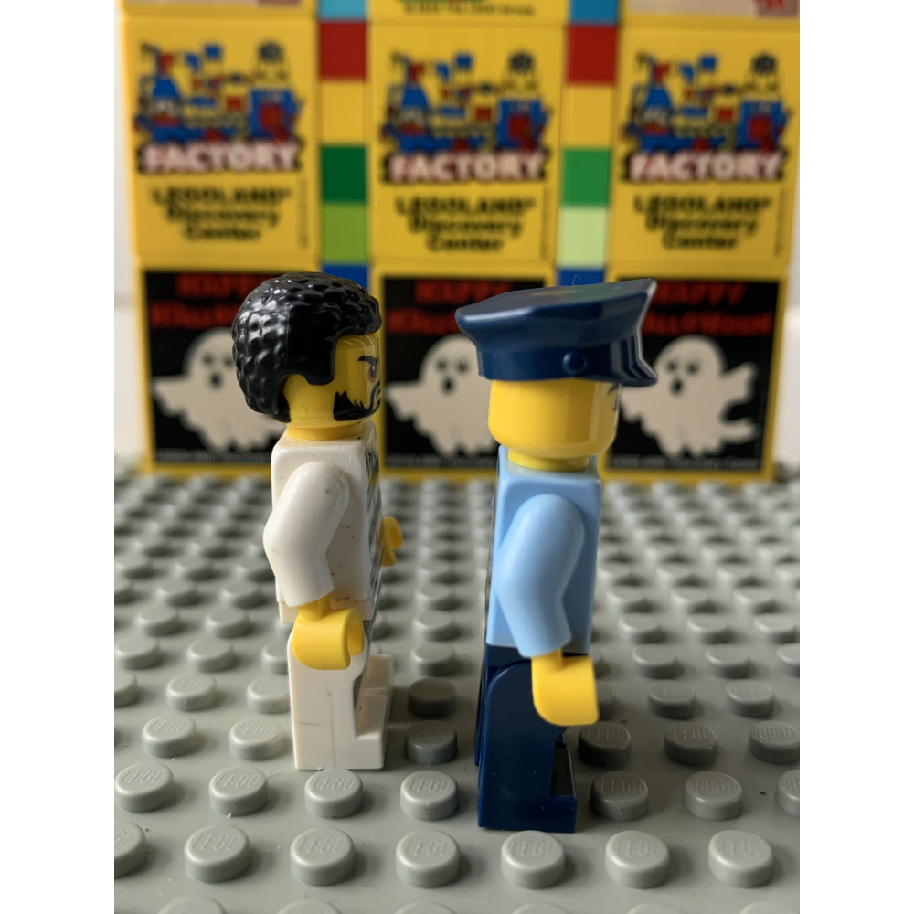 二手 樂高 LEGO 警察 小偷 編號36-細節圖2