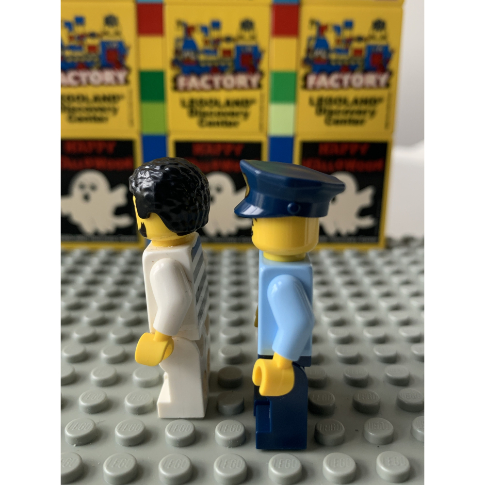 二手 樂高 LEGO 警察 小偷 編號36-細節圖4
