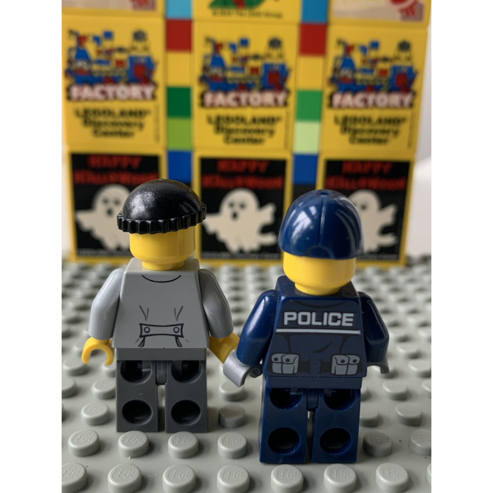 二手 樂高 LEGO 警察 小偷 編號31-細節圖3