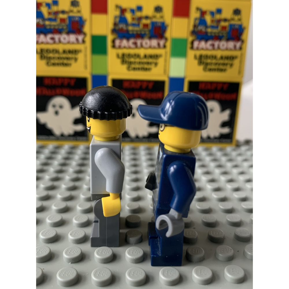 二手 樂高 LEGO 警察 小偷 編號31-細節圖4