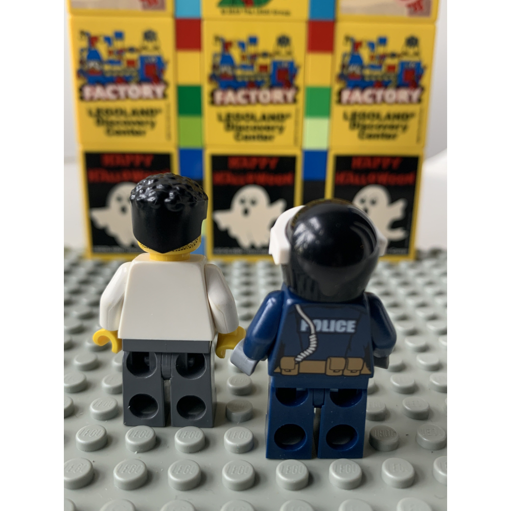 二手 樂高 LEGO 警察 小偷 編號25-細節圖3