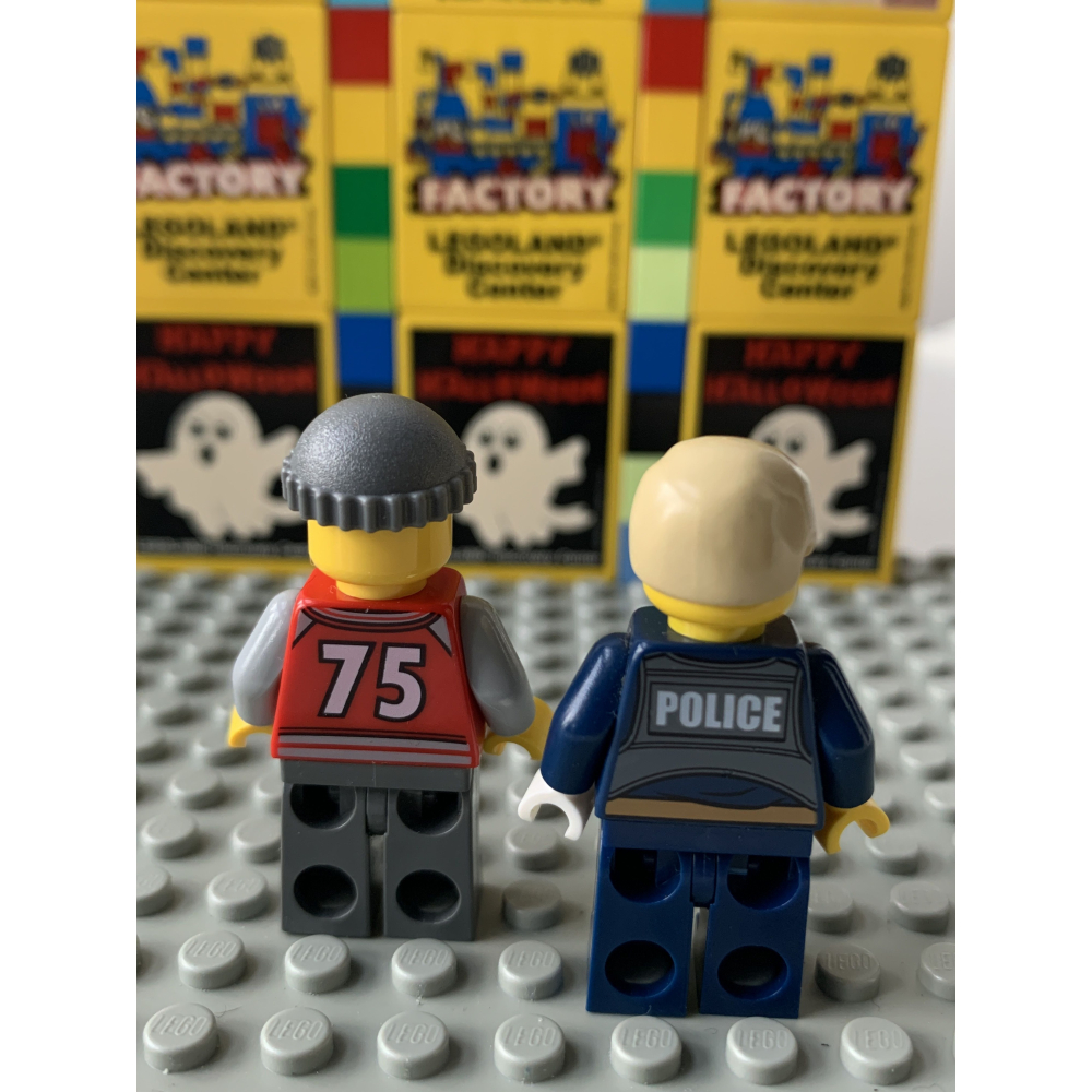 二手 樂高 LEGO 警察 小偷 編號14-細節圖3
