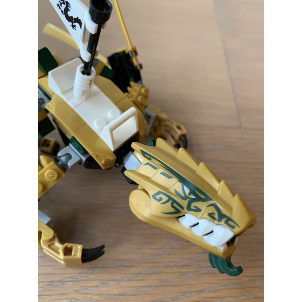 二手 樂高 lego 旋風忍者 70666 黃金龍-細節圖3