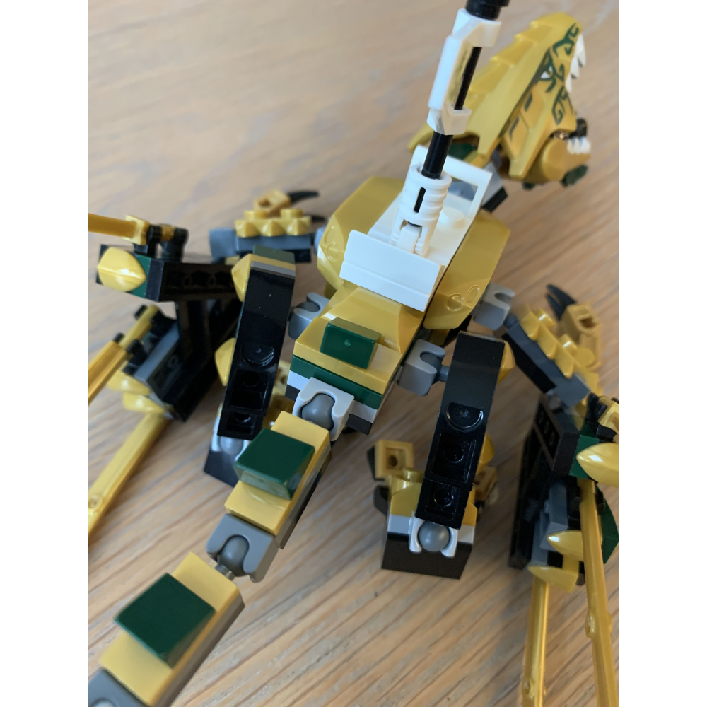 二手 樂高 lego 旋風忍者 70666 黃金龍-細節圖8