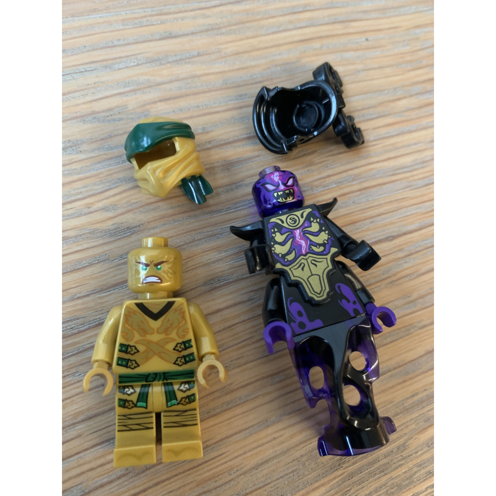 二手 樂高 lego 旋風忍者 70666 黃金龍-細節圖9