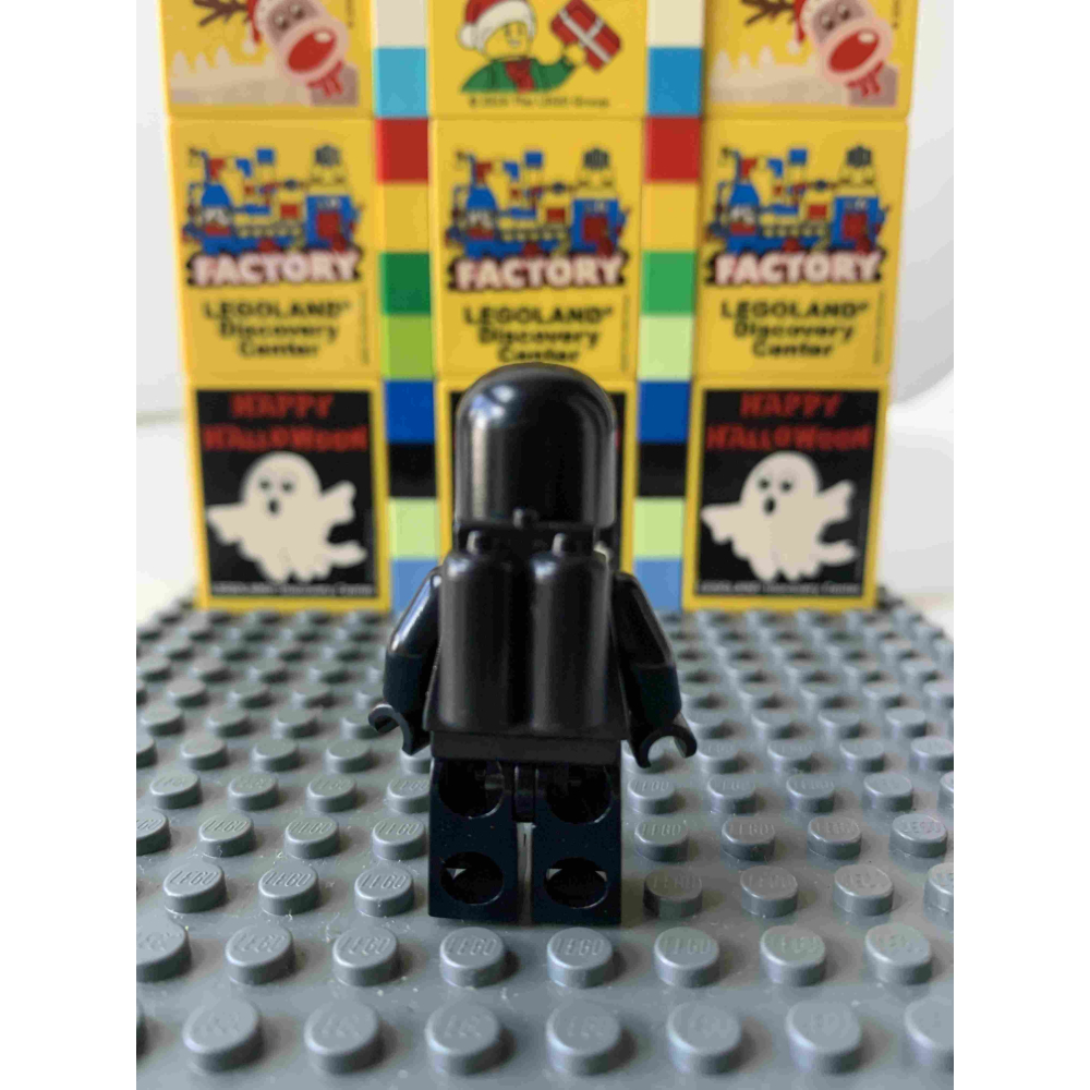 二手 樂高 LEGO 黑色太空人 經典-細節圖3