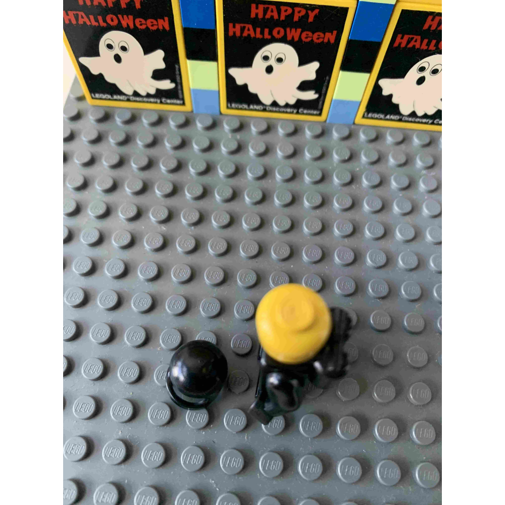 二手 樂高 LEGO 黑色太空人 經典-細節圖4