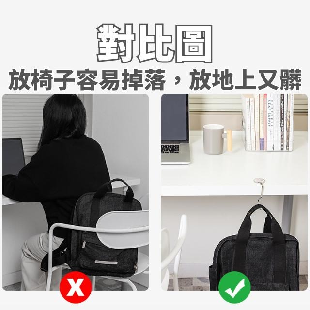 [VO17 台灣出貨] 桌邊掛勾 掛勾 包包掛勾 無痕掛鉤 桌邊掛鉤 免釘掛勾 無痕-細節圖6