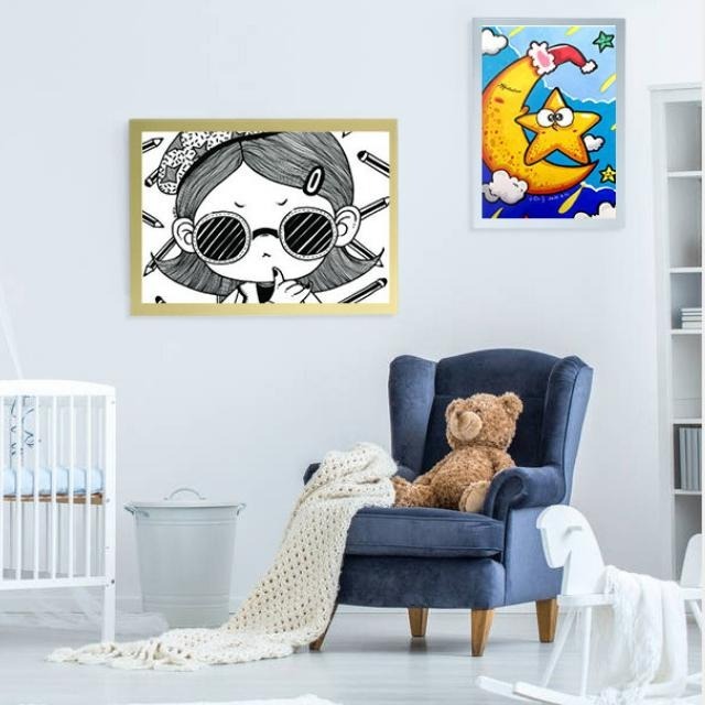 [亮面/磨砂/木紋] 磁性展示貼 相框 磁鐵相框 A2A3A4磁性相框 磁吸相框 相片框 告示牌 壁貼 照片相框-細節圖8