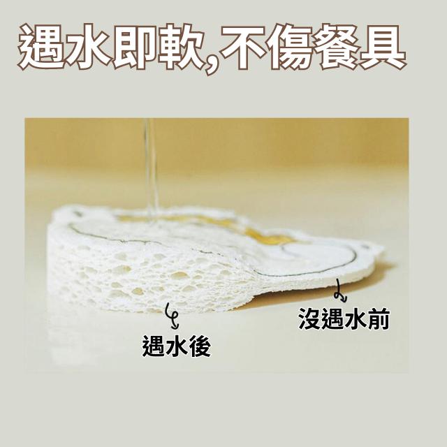 [新品上架] 木漿棉菜瓜布 廚房用品 洗碗布 一入 吸水海綿 洗碗刷 洗碗神器 洗碗棉 木漿棉洗碗布 廚房清潔-細節圖2