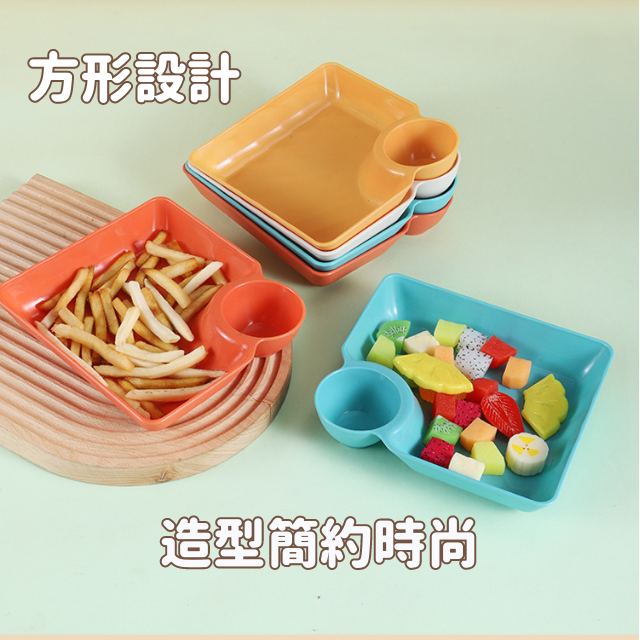 [新品上架] 水餃盤 分格餐盤 分隔餐盤 一入 吐骨盤 分格盤 分菜盤 餃子盤 吐骨碟 造型餐盤 可愛餐盤-細節圖4