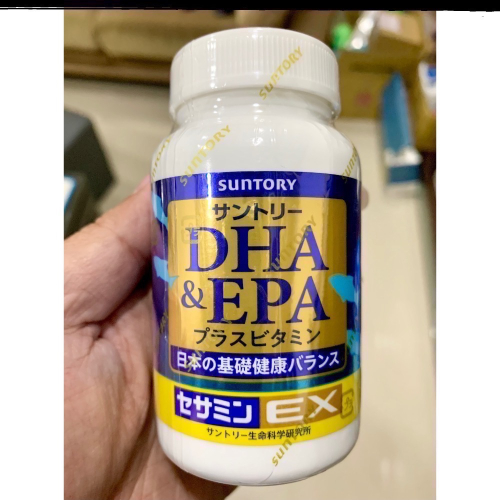 240粒裝 60日份 日本三得利 Suntory 魚油 DHA & EPA + 芝麻明EX.