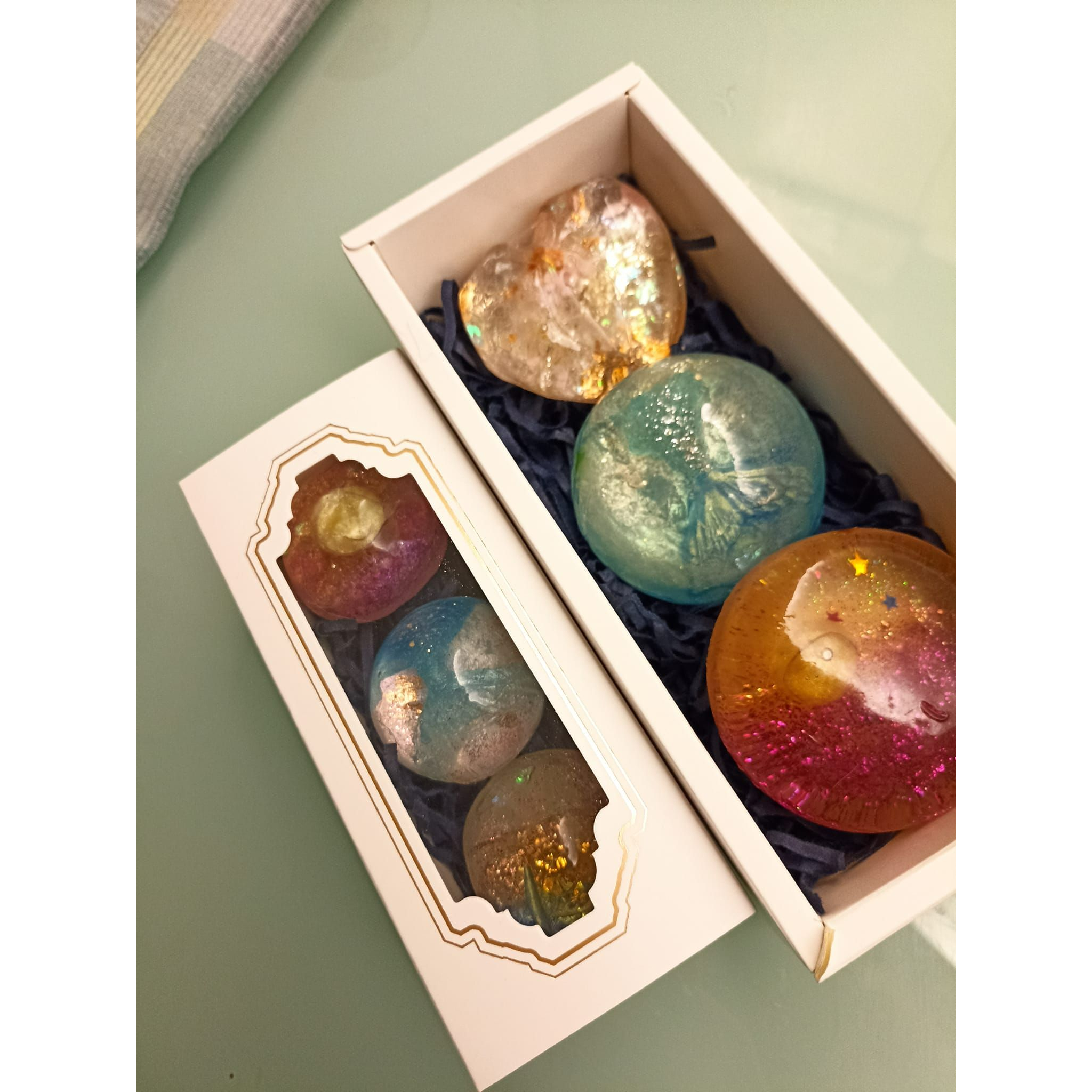 胺基酸寶石皂 弱酸性 高保濕 大小寶石皂禮盒 送人自用都超棒!-細節圖9