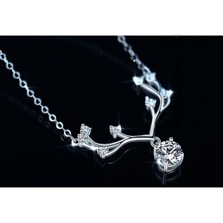 一鹿有你 莫桑石項鍊-細節圖2